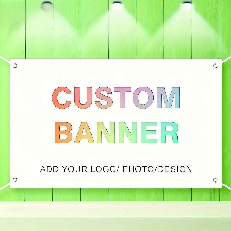 Anpassbare Fotobanner mit Ösen – Eve Party Bewertung und Preis