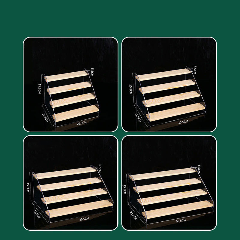 1–7 Stufen Acryl-Holz-Ausstell – Cupcake Stand Tier Bewertung und Preis