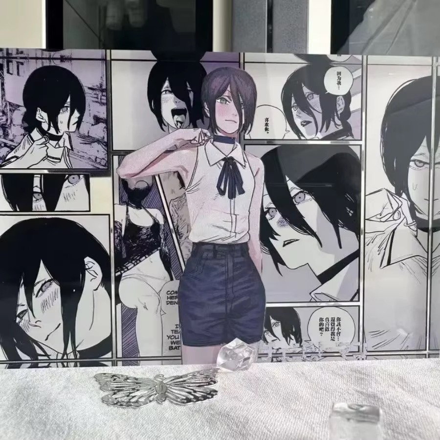 Anime-Figur Denji und Reze Acr – Event Support Bewertung und Preis