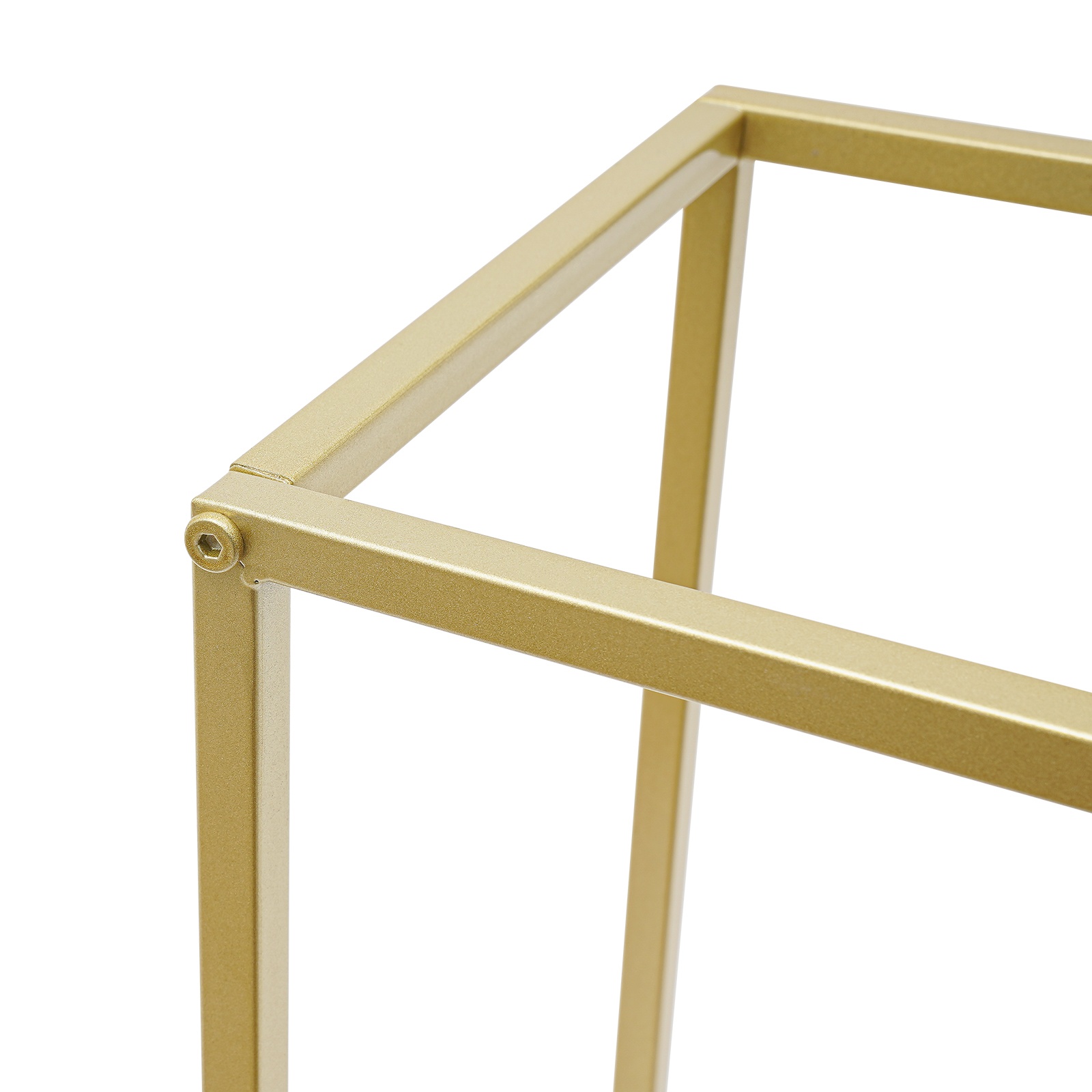 Goldener Metall-Blumenrahmen H – Photo Booth Frame Bewertung und Preis