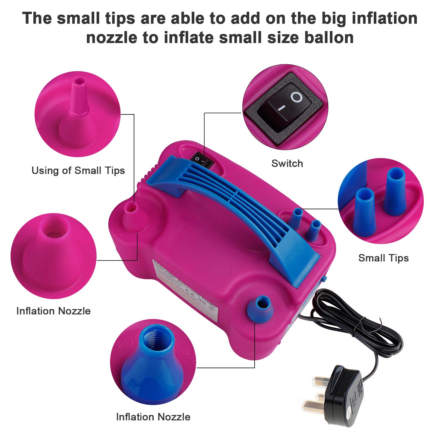 Tragbare Elektrische Ballonpum – Balloon Pump Hand Bewertung und Preis